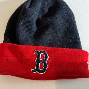 BOSTON RED SOX knit beanie hat one size NWOT